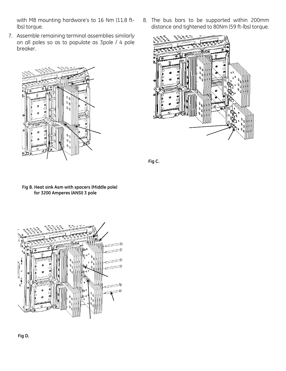 GE Industrial Solutions EntelliGuard G Back Connected Terminations for Cassette User Manual | Page 2 / 5