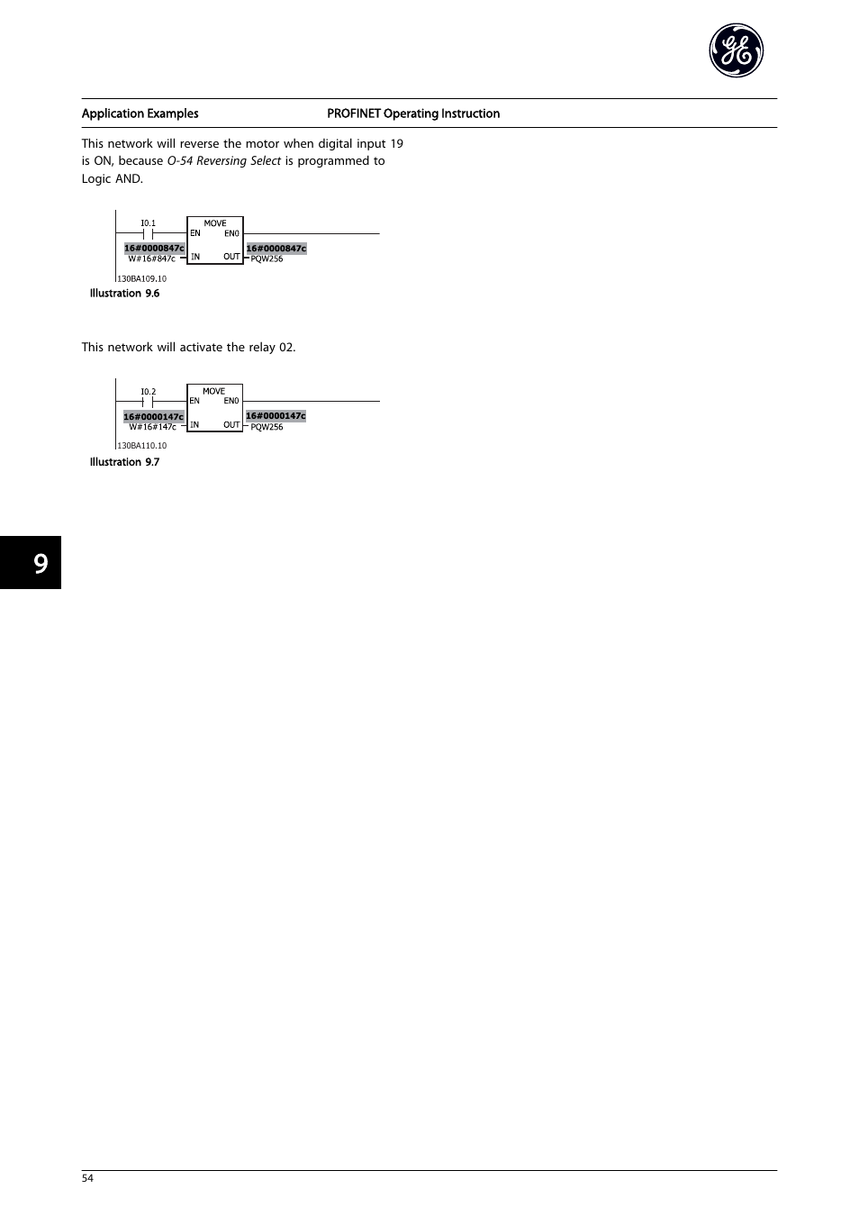 GE Industrial Solutions AF-650 GP PROFINET User Manual | Page 55 / 69