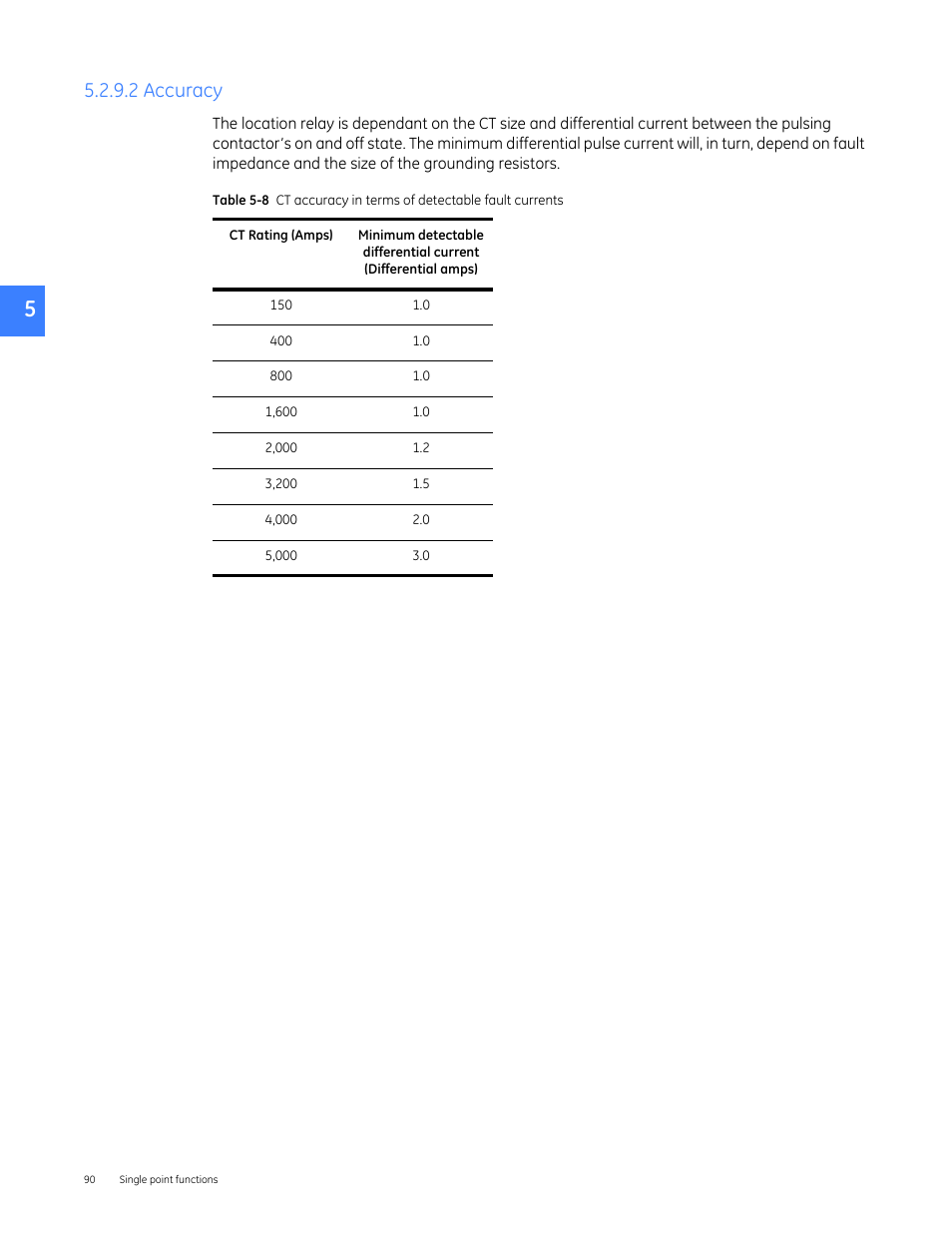 2 accuracy | GE Industrial Solutions Entellisys 4.0 System User Manual User Manual | Page 90 / 274