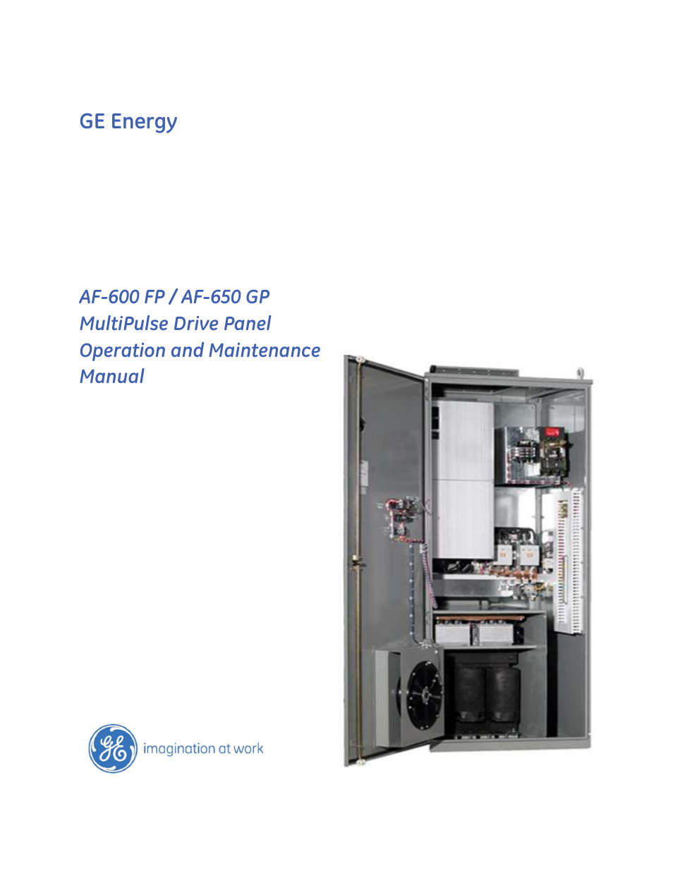 GE Industrial Solutions AF-650 GP MultiPulse Drive Panel User Manual | 37 pages
