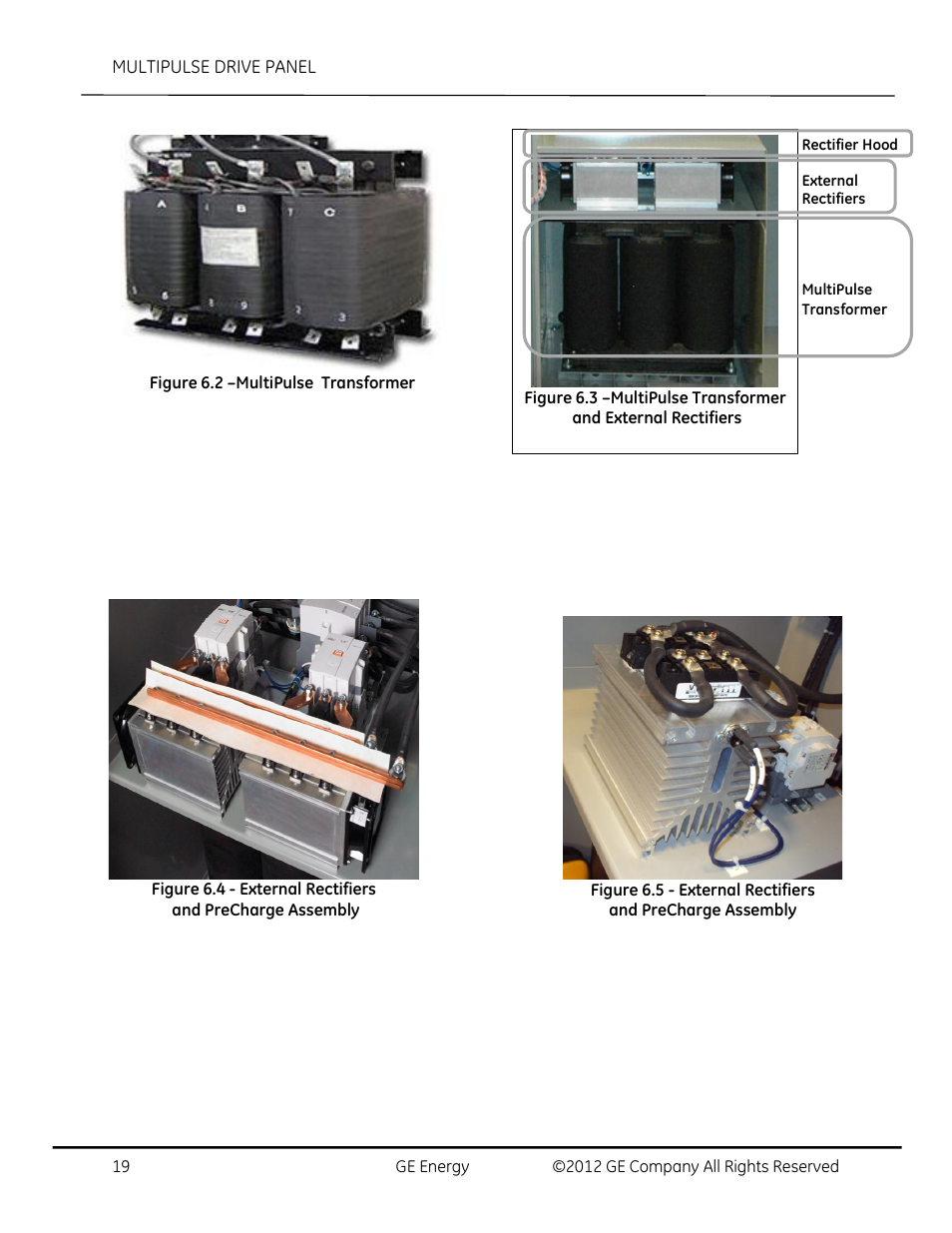 GE Industrial Solutions AF-650 GP MultiPulse Drive Panel User Manual | Page 19 / 37