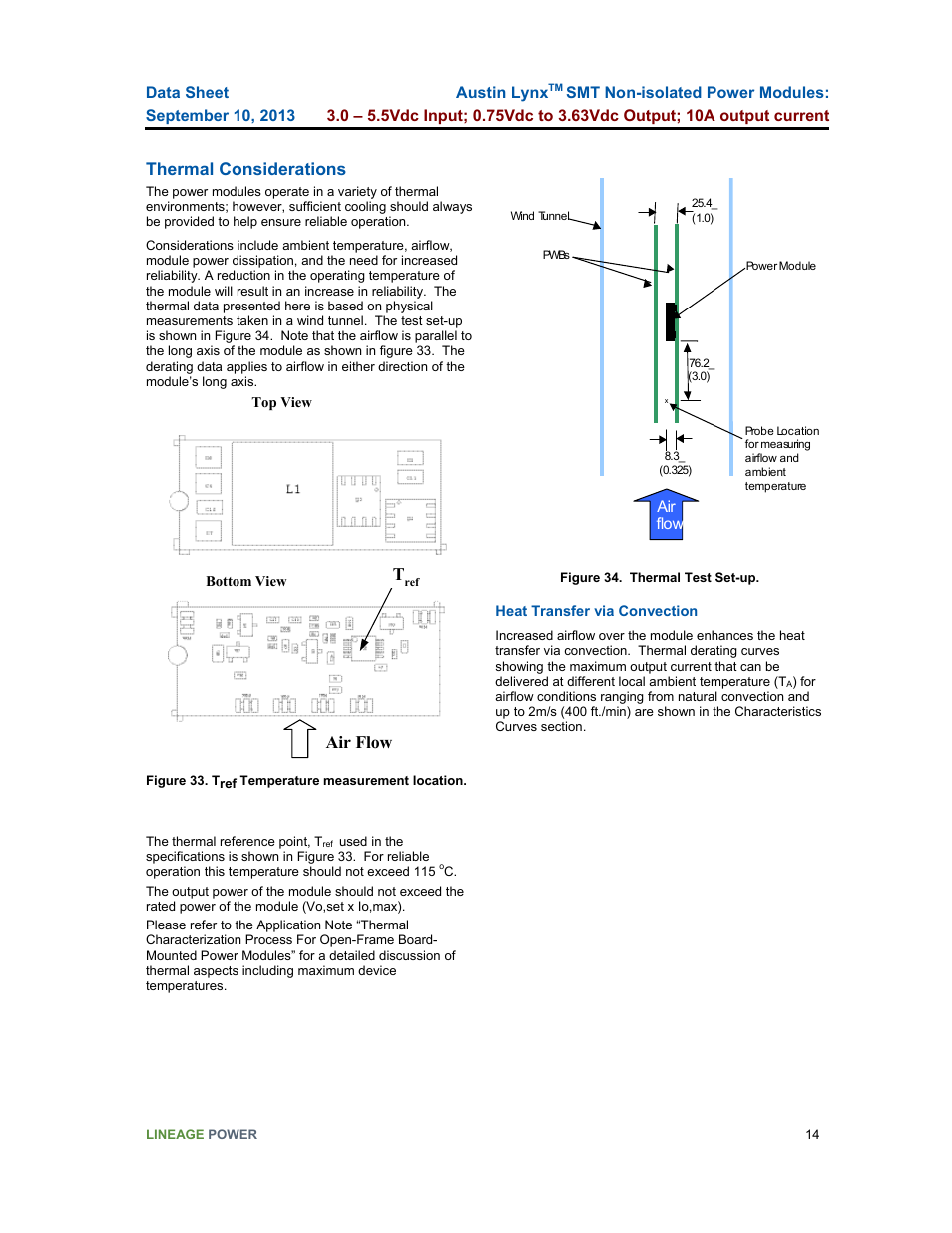 GE Industrial Solutions Austin Lynx SMT User Manual | Page 14 / 20