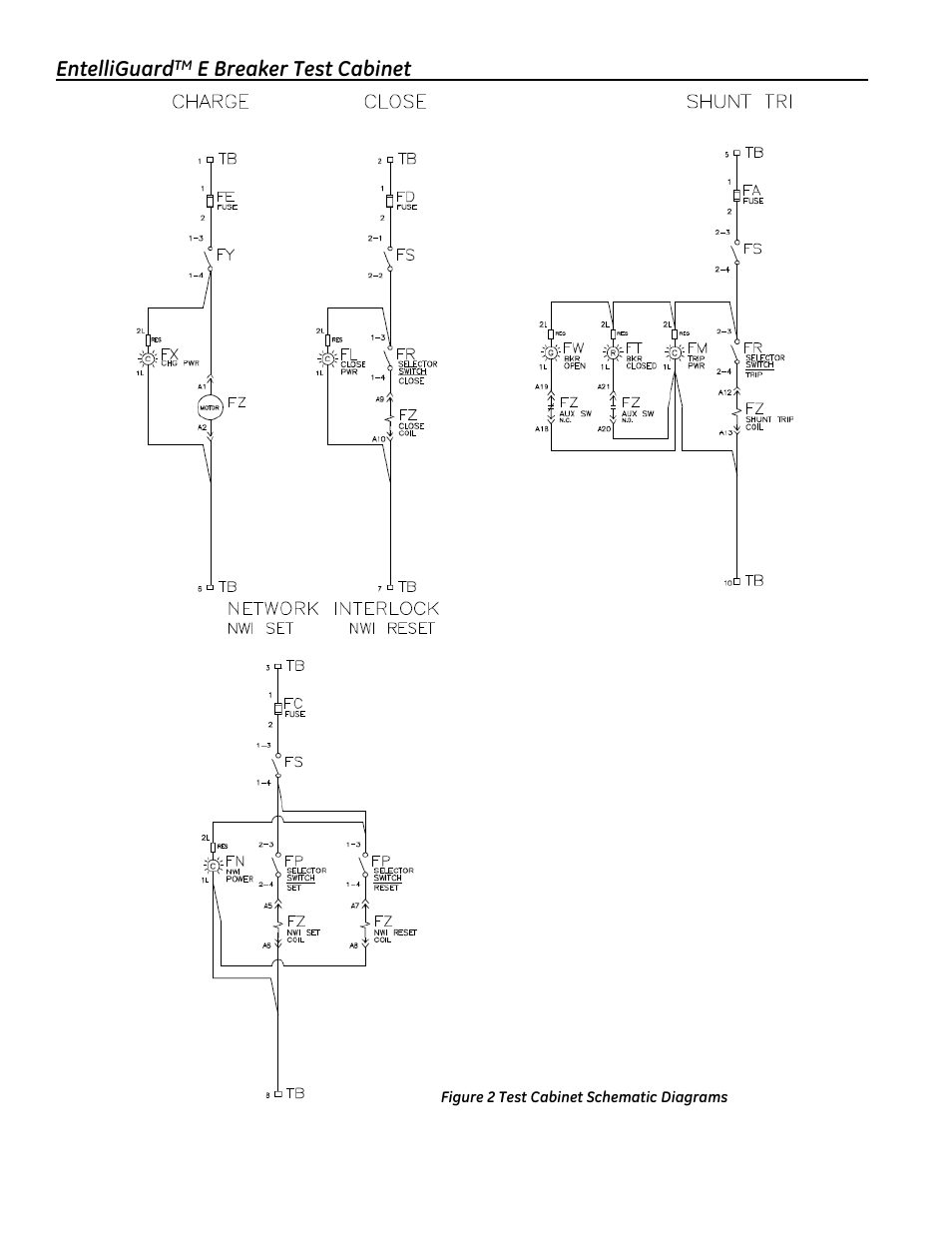 GE Industrial Solutions EntelliGuard E Test Cabinet User Manual | Page 8 / 12