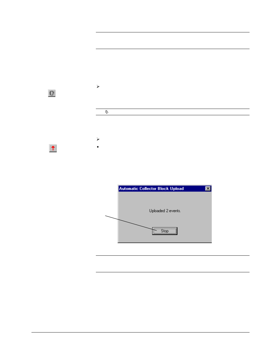 Uploading data, Upload data | GE Industrial Solutions Control System Toolbox For Configuring the Trend Recorder User Manual | Page 24 / 48