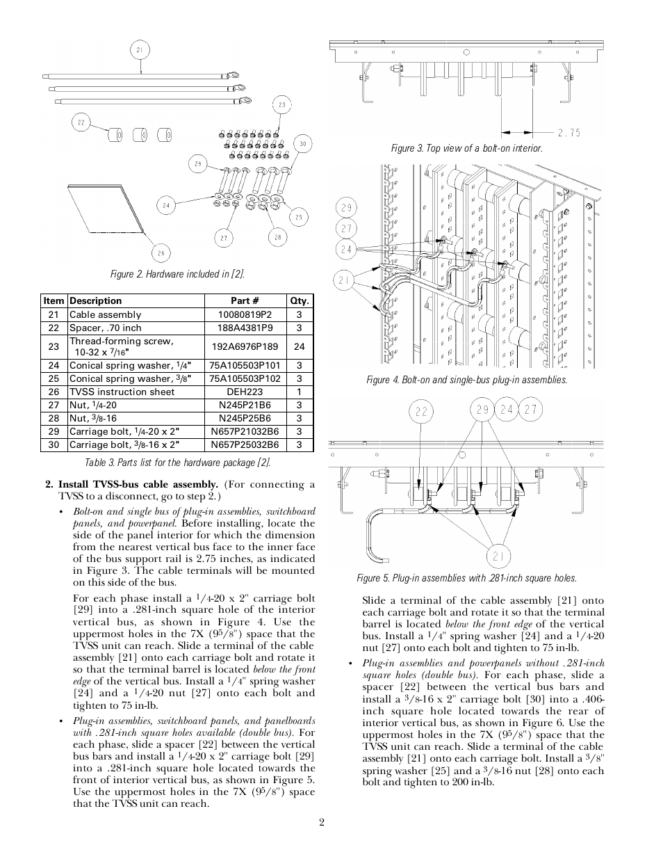 GE Industrial Solutions Spectra Series Power Panelboards ATVS Tranquel User Manual | Page 2 / 6