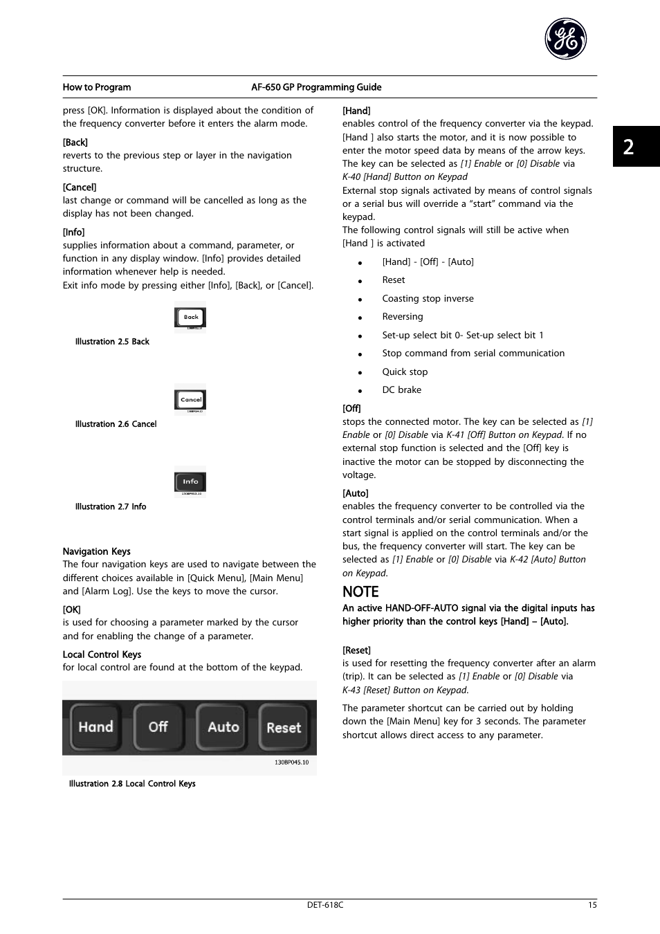 GE Industrial Solutions AF-650 GP General Purpose Drive Programming Guide User Manual | Page 16 / 175