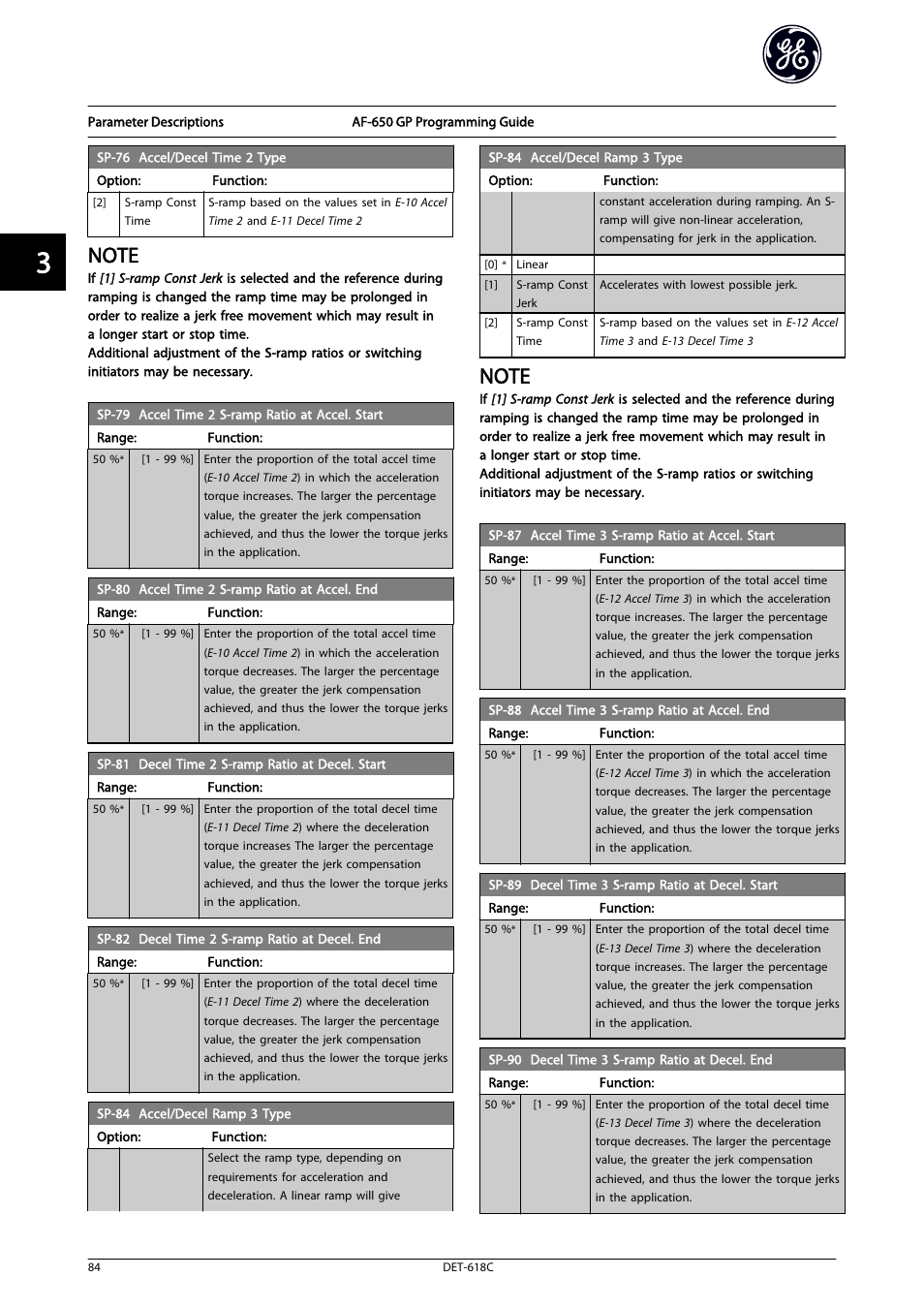 GE Industrial Solutions AF-650 GP General Purpose Drive Programming Guide User Manual | Page 85 / 175