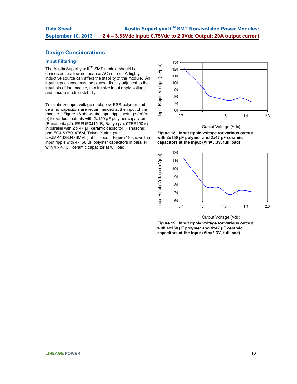 Design considerations | GE Industrial Solutions ATM020A0X3-SR User Manual | Page 10 / 21