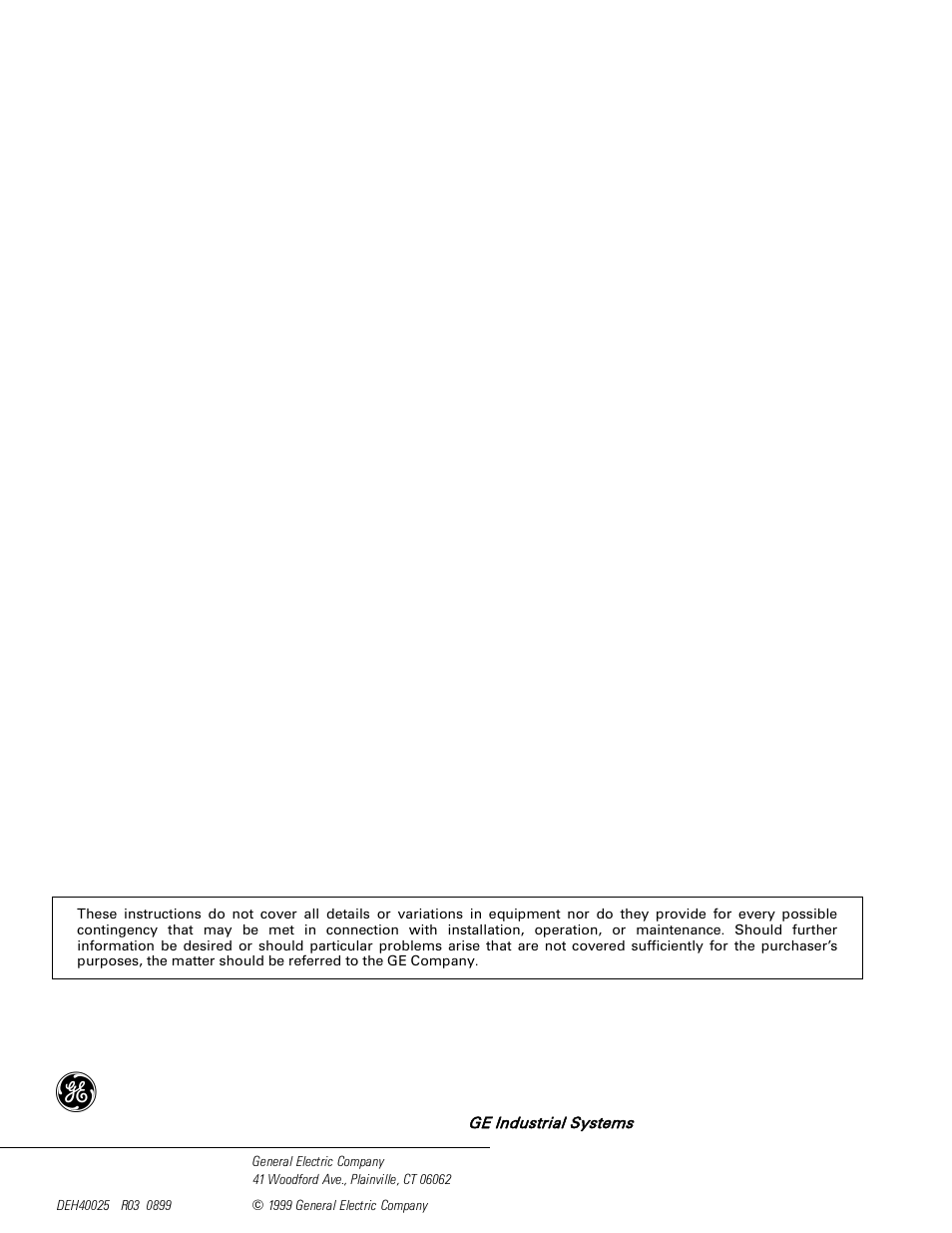 GE Industrial Solutions ProTrip Conversion Kits AK-1-15 and AK-1-25 User Manual | Page 16 / 16