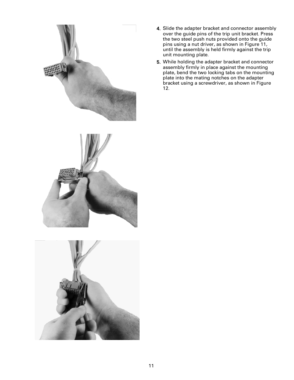 GE Industrial Solutions Entelliguard TU, MicroVersaTrip Plus and PM Conversion Kits User Manual | Page 11 / 20
