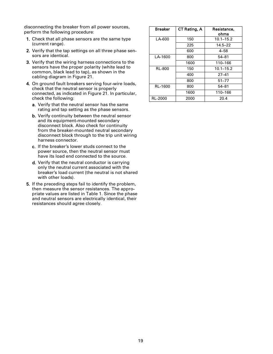 GE Industrial Solutions Entelliguard TU, MicroVersaTrip Plus and PM Conversion Kits User Manual | Page 19 / 20