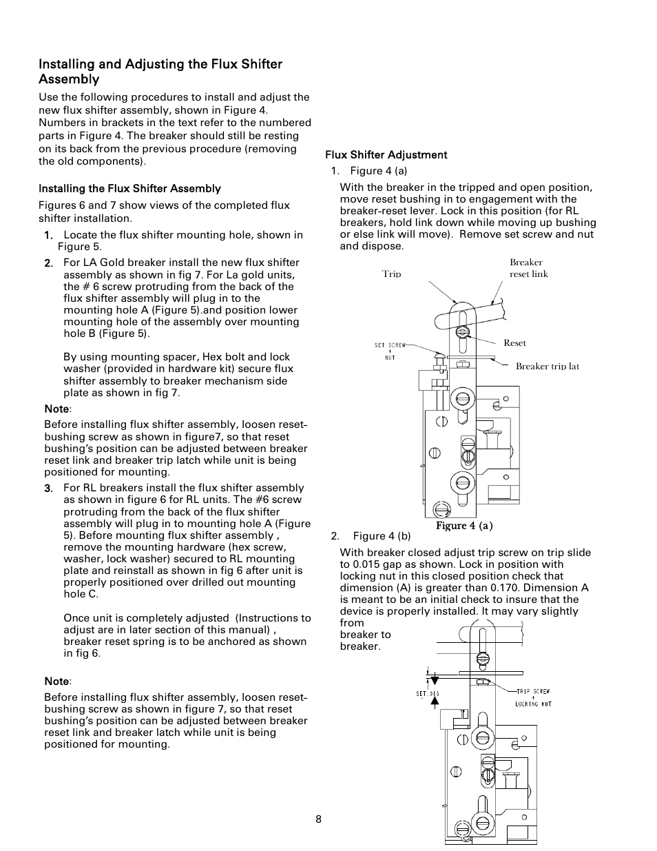 GE Industrial Solutions Entelliguard TU, MicroVersaTrip Plus and PM Conversion Kits User Manual | Page 8 / 20