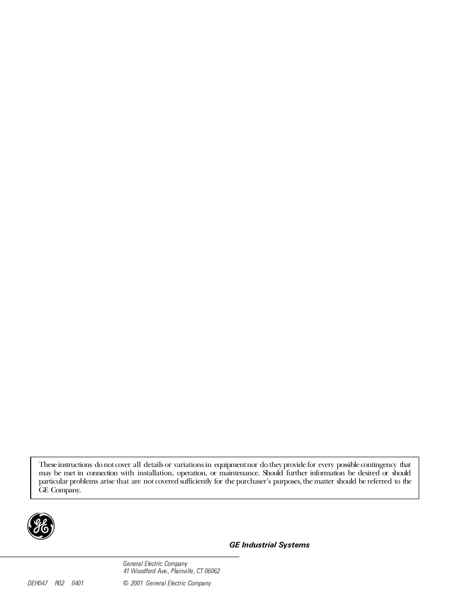 GE Industrial Solutions Spectra Series Power Panelboards AMCB6EB, AMCB4SE, AMCB4EB User Manual | Page 4 / 4