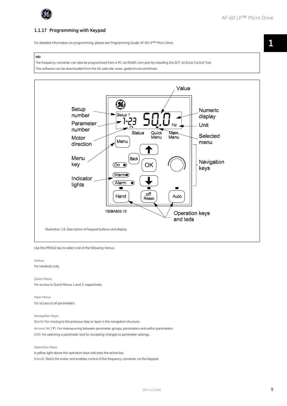 Af-60 lp ™ micro drive | GE Industrial Solutions AF-60 LP Micro Drive Installation Guide User Manual | Page 10 / 23