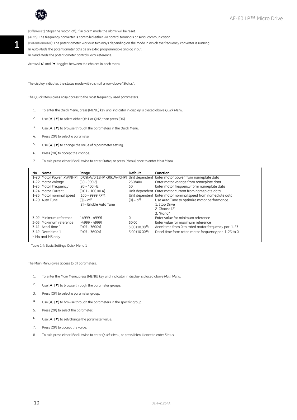 Af-60 lp ™ micro drive | GE Industrial Solutions AF-60 LP Micro Drive Installation Guide User Manual | Page 11 / 23