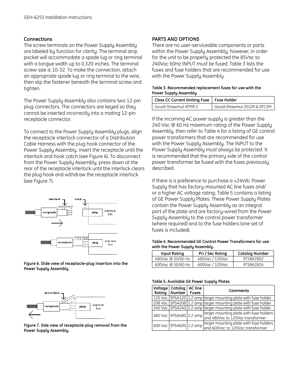 GE Industrial Solutions SPSAA User Manual | Page 7 / 8