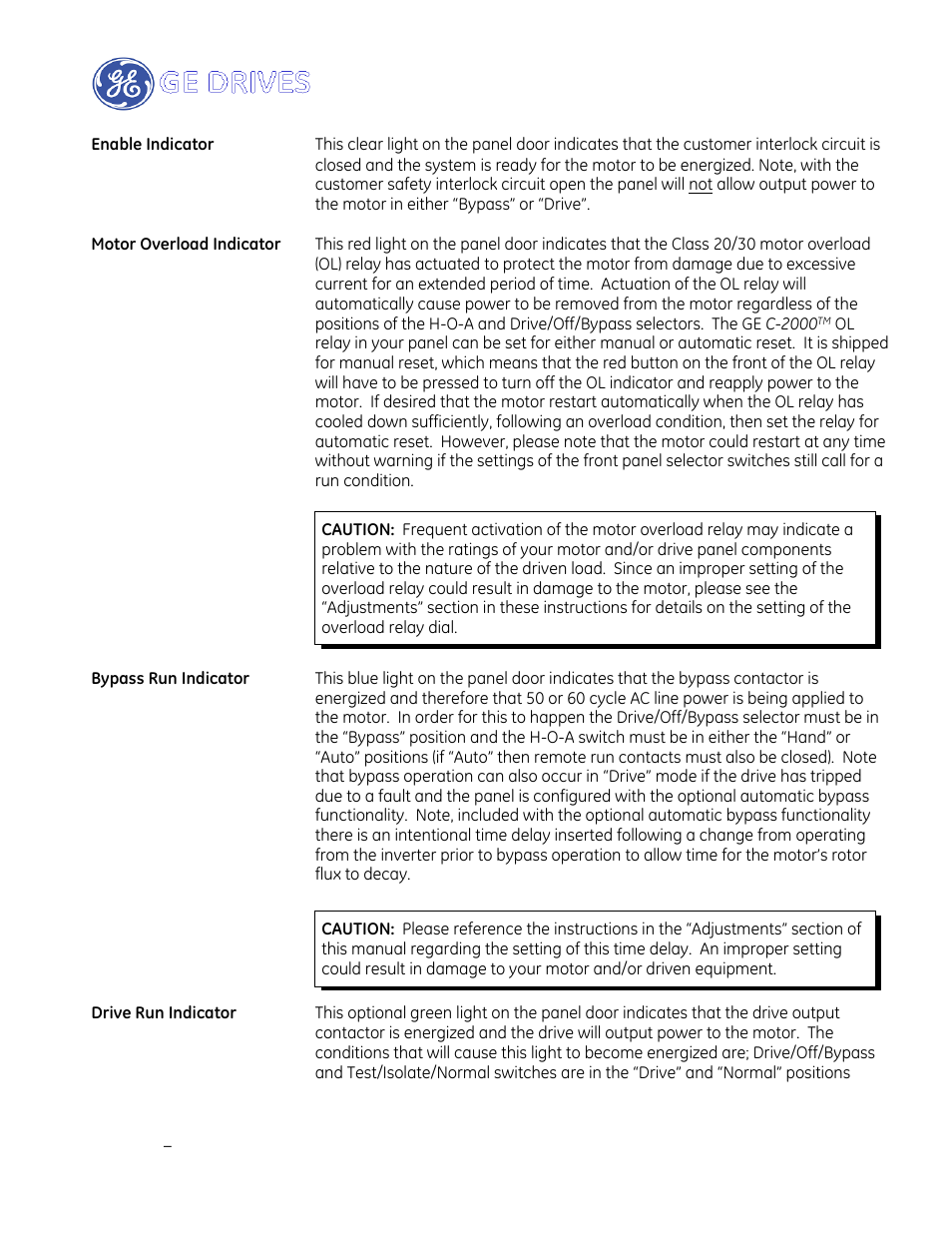 GE Industrial Solutions AF-600 FP Drive Panel User Manual | Page 13 / 57
