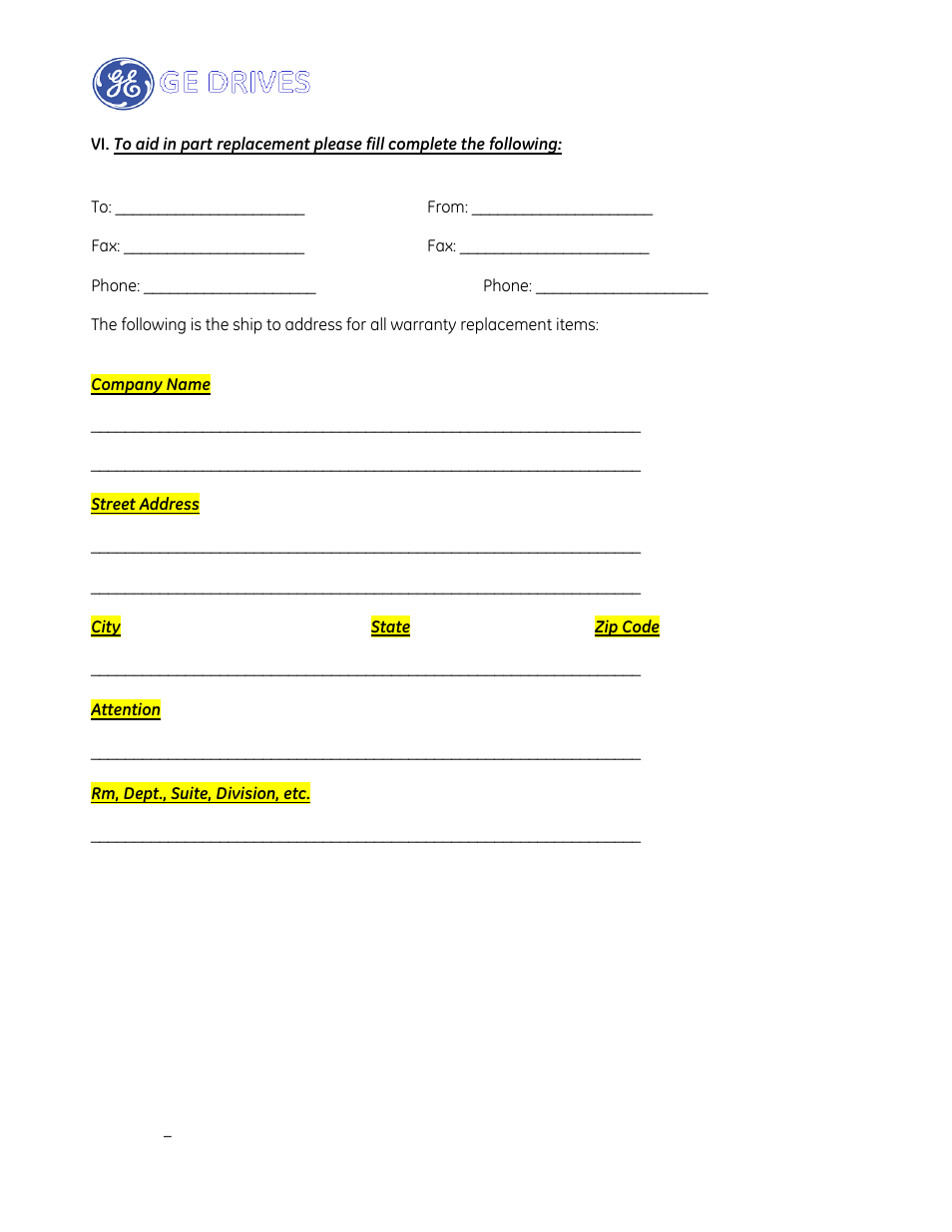GE Industrial Solutions AF-600 FP Drive Panel User Manual | Page 46 / 57