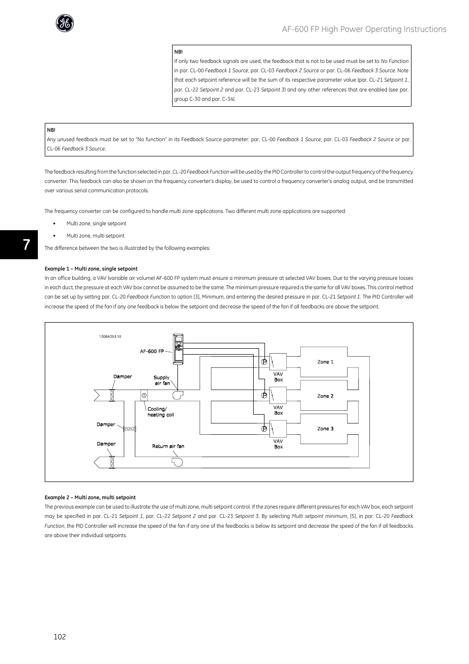 Af-600 fp high power operating instructions | GE Industrial Solutions AF-600 FP Fan and Pump Drive (460V_575V 150HP and above) User Manual | Page 104 / 175