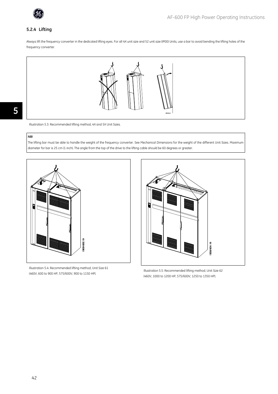 GE Industrial Solutions AF-600 FP Fan and Pump Drive (460V_575V 150HP and above) User Manual | Page 43 / 175