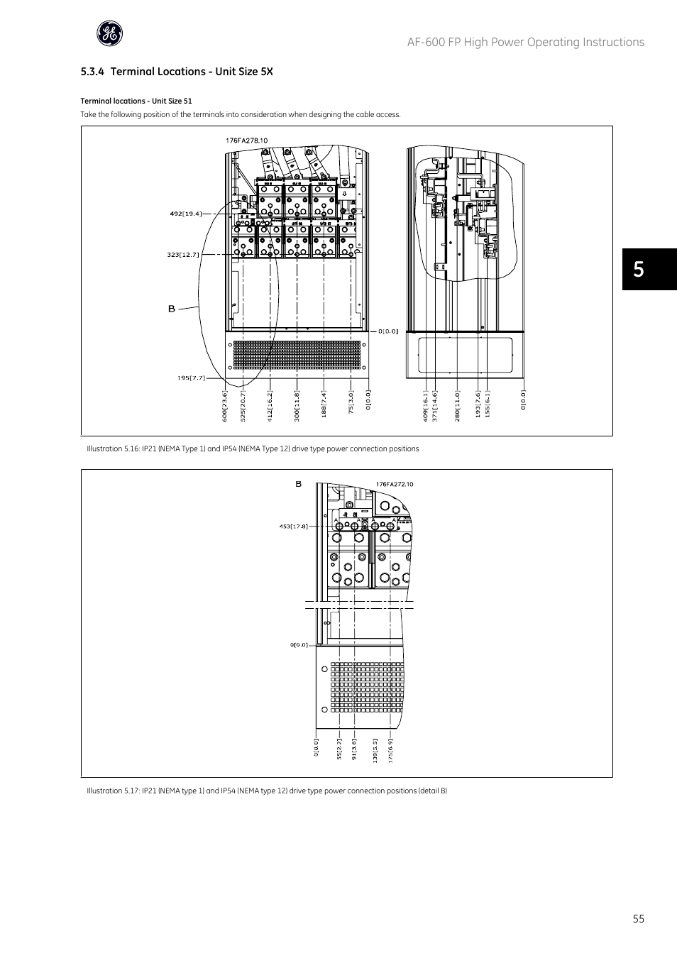 GE Industrial Solutions AF-600 FP Fan and Pump Drive (460V_575V 150HP and above) User Manual | Page 56 / 175