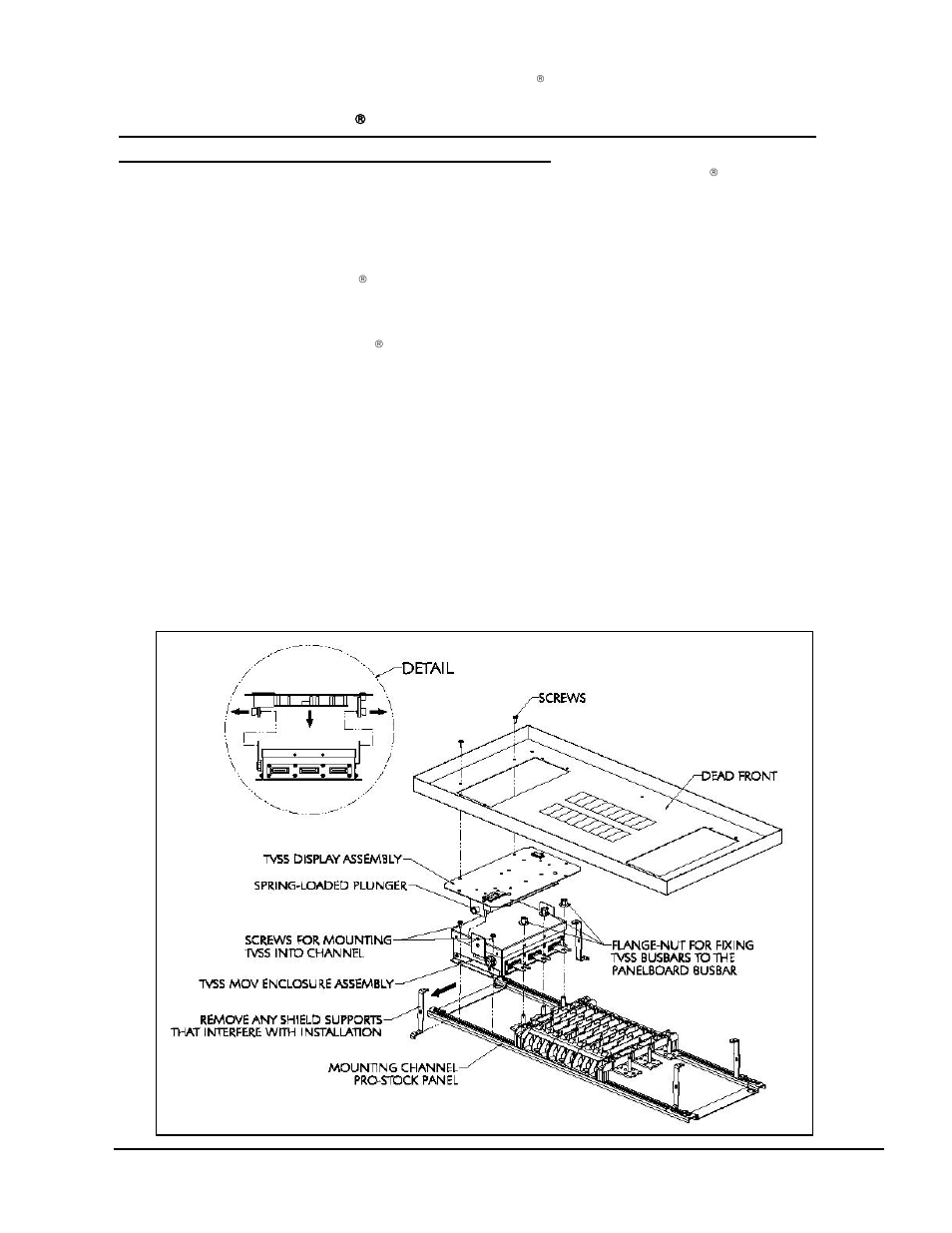 Installing tranquell | GE Industrial Solutions Tranquell Series User Manual | Page 8 / 9