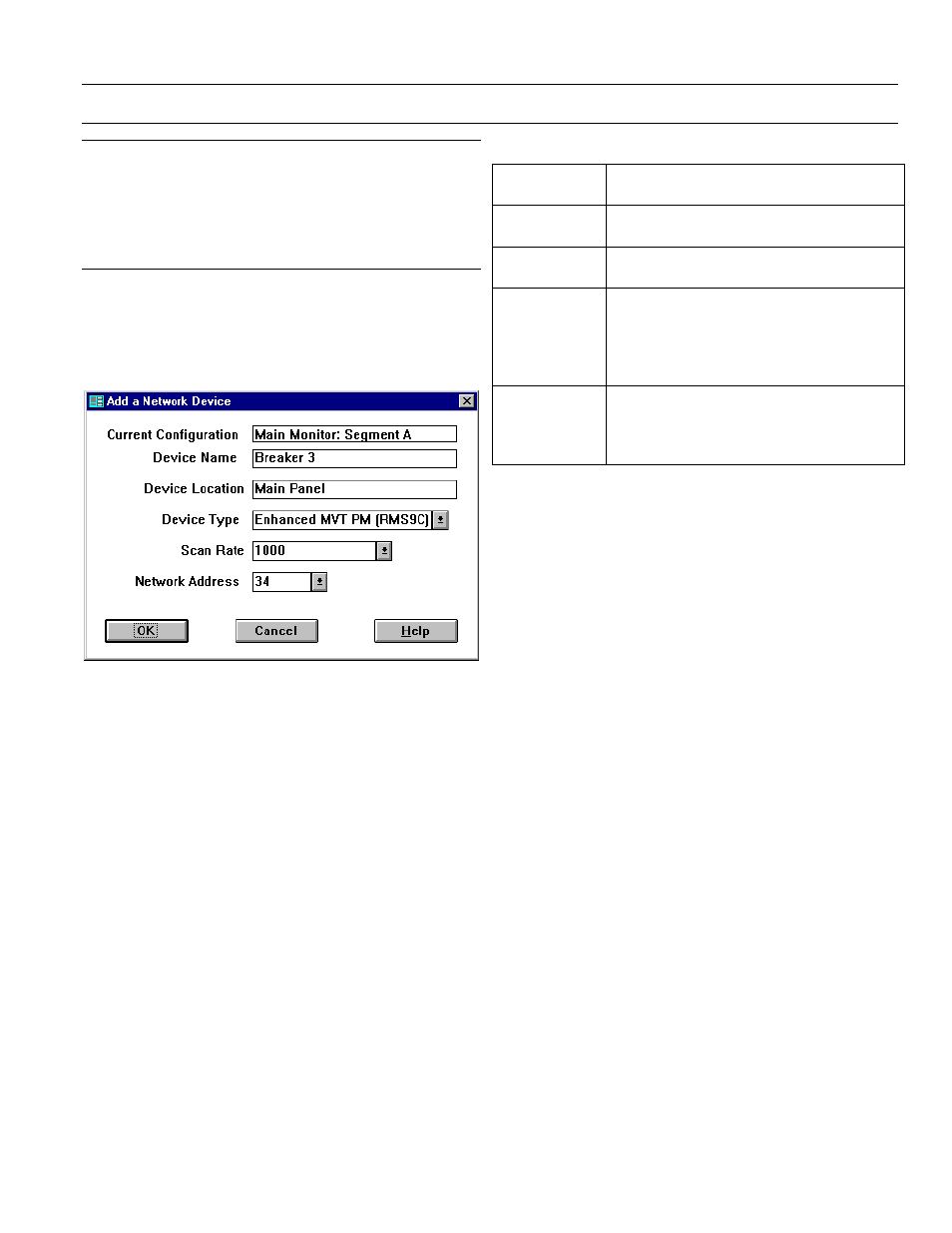 Chapter 3 – configuration, Power leader modbus monitor | GE Industrial Solutions POWER LEADER ModBus Monitor User Manual | Page 25 / 68