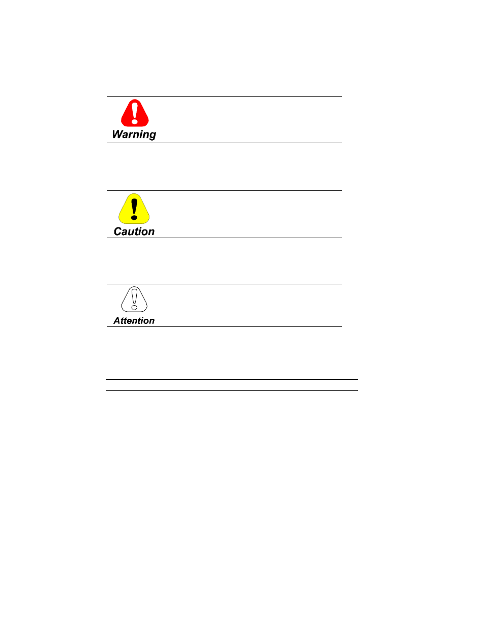 Safety symbol legend | GE Industrial Solutions Control System Toolbox For AV-300, DV-300, AV-300i (AVDV Series) Drives User Manual | Page 5 / 82