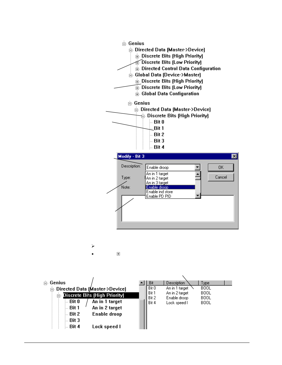 Discrete bit data, View discrete data | GE Industrial Solutions Control System Toolbox For AV-300, DV-300, AV-300i (AVDV Series) Drives User Manual | Page 66 / 82