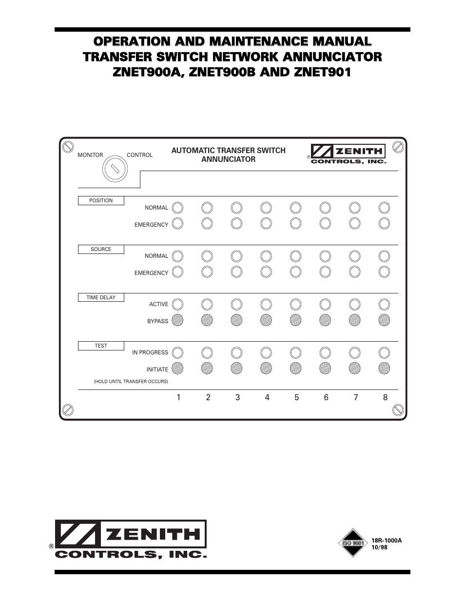 GE Industrial Solutions ZNET901 User Manual | 10 pages