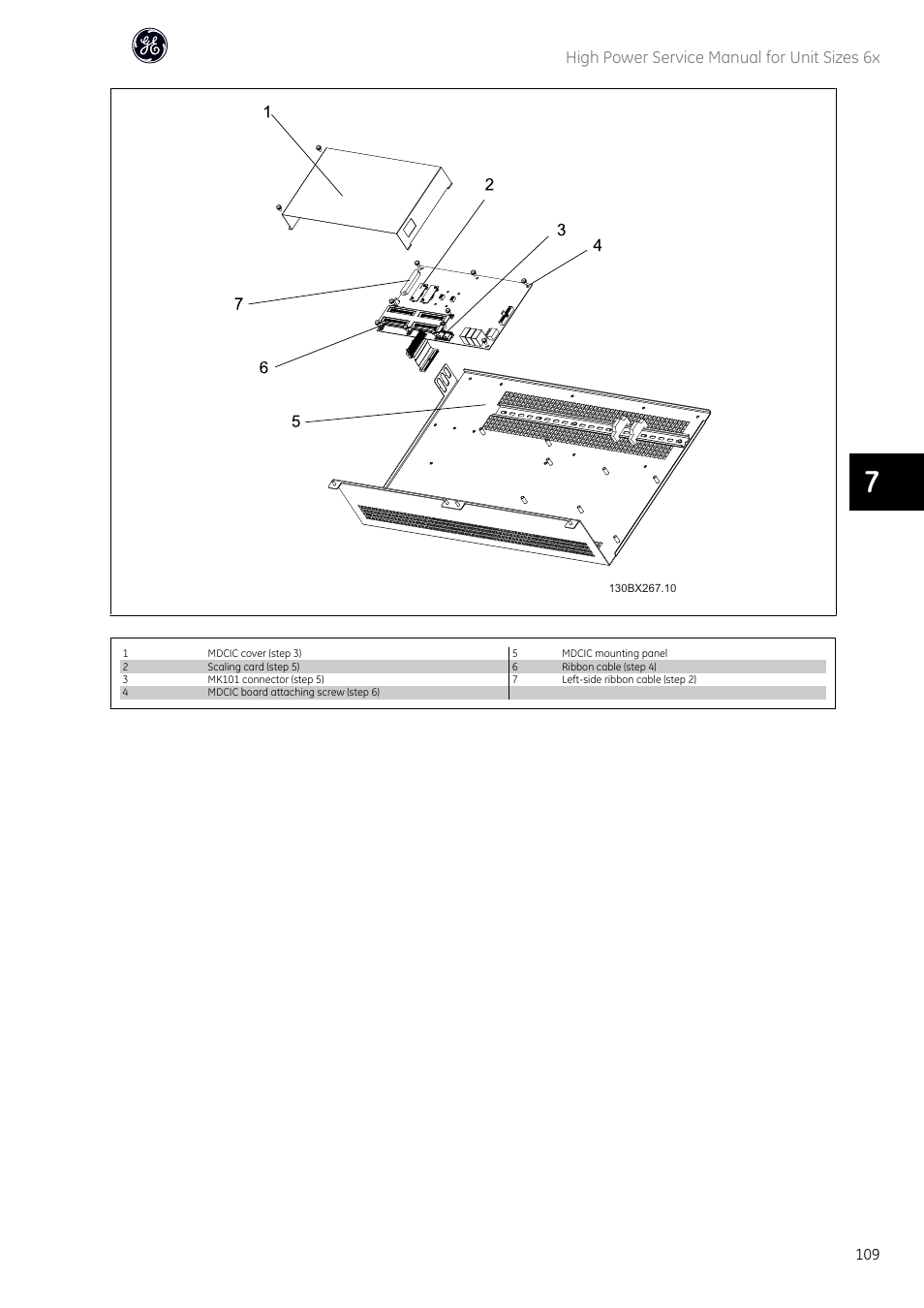 High power service manual for unit sizes 6x | GE Industrial Solutions AF-600 FP High Power Unit Sizes 6x User Manual | Page 110 / 138