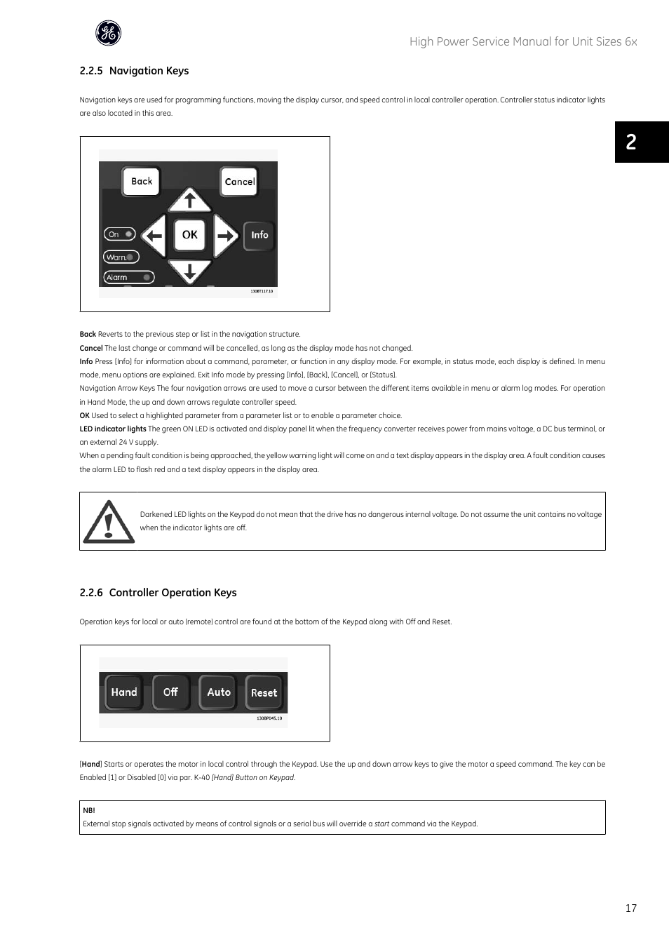 GE Industrial Solutions AF-600 FP High Power Unit Sizes 6x User Manual | Page 18 / 138