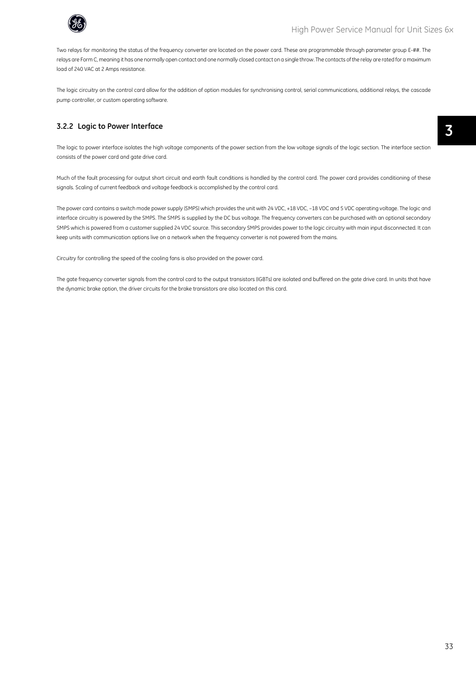 GE Industrial Solutions AF-600 FP High Power Unit Sizes 6x User Manual | Page 34 / 138