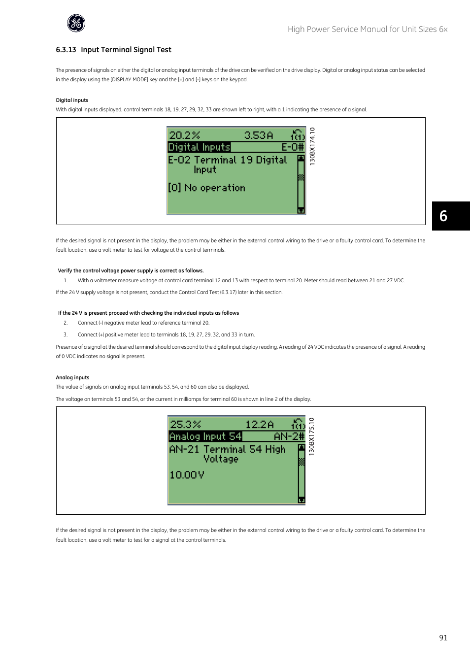 High power service manual for unit sizes 6x | GE Industrial Solutions AF-600 FP High Power Unit Sizes 6x User Manual | Page 92 / 138