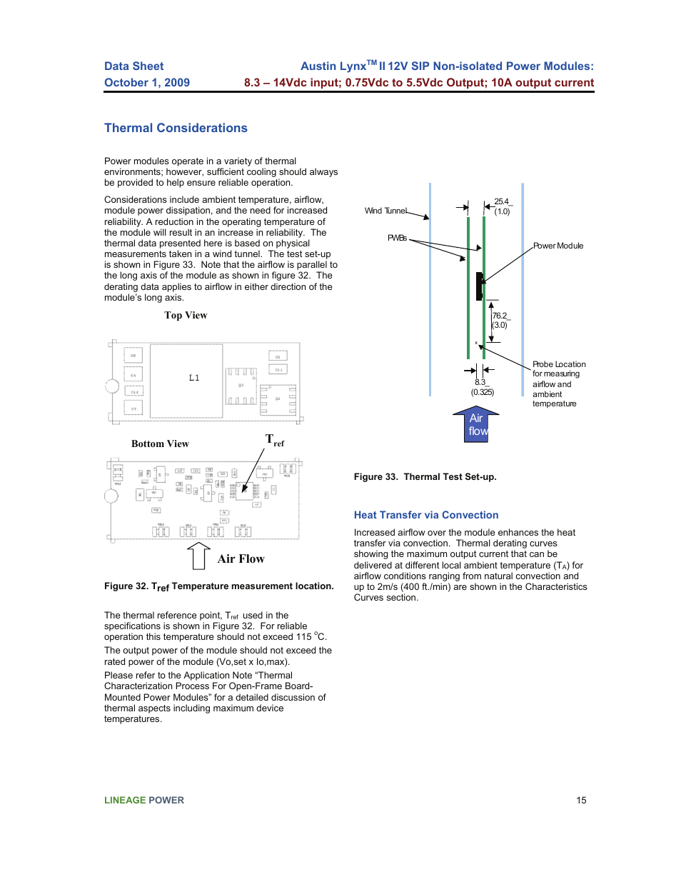 GE Industrial Solutions Austin Lynx II 12V SIP User Manual | Page 15 / 19