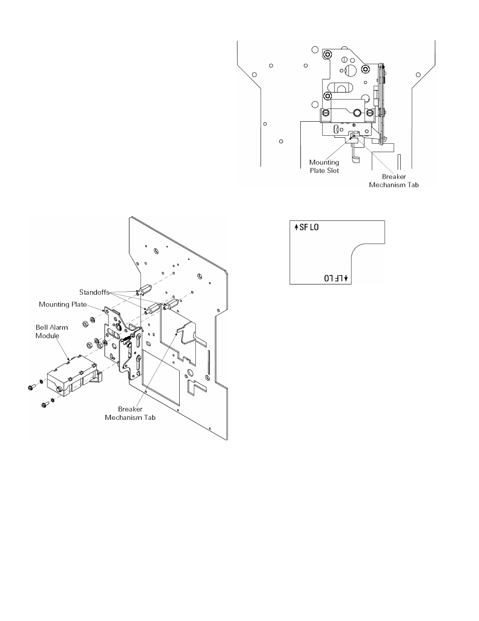 GE Industrial Solutions EntelliGuard E Bell Alarm with Lockout for 800–2000 Ampere User Manual | Page 2 / 4