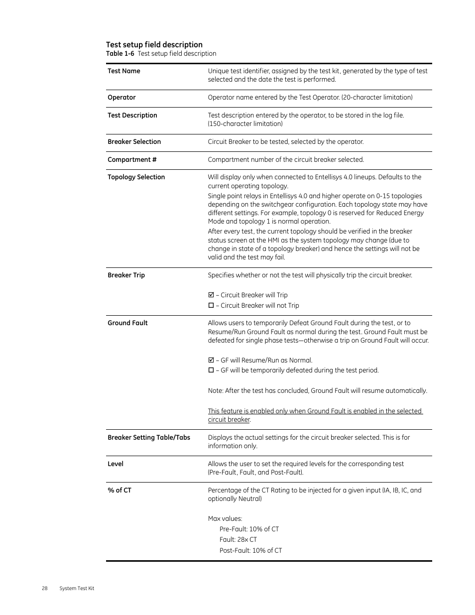 GE Industrial Solutions Entellisys 4.0 System Test Kit User Manual User Manual | Page 28 / 66