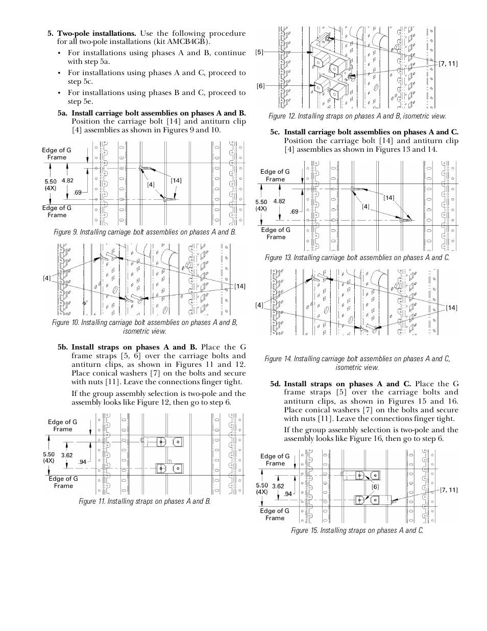GE Industrial Solutions Spectra Series Power Panelboards AMCB4GB and AMCB6GB User Manual | Page 3 / 6