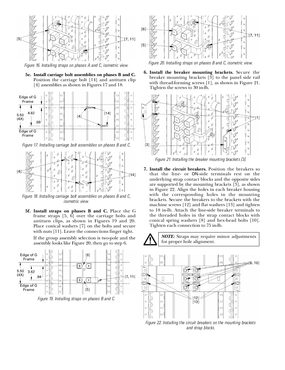 GE Industrial Solutions Spectra Series Power Panelboards AMCB4GB and AMCB6GB User Manual | Page 4 / 6