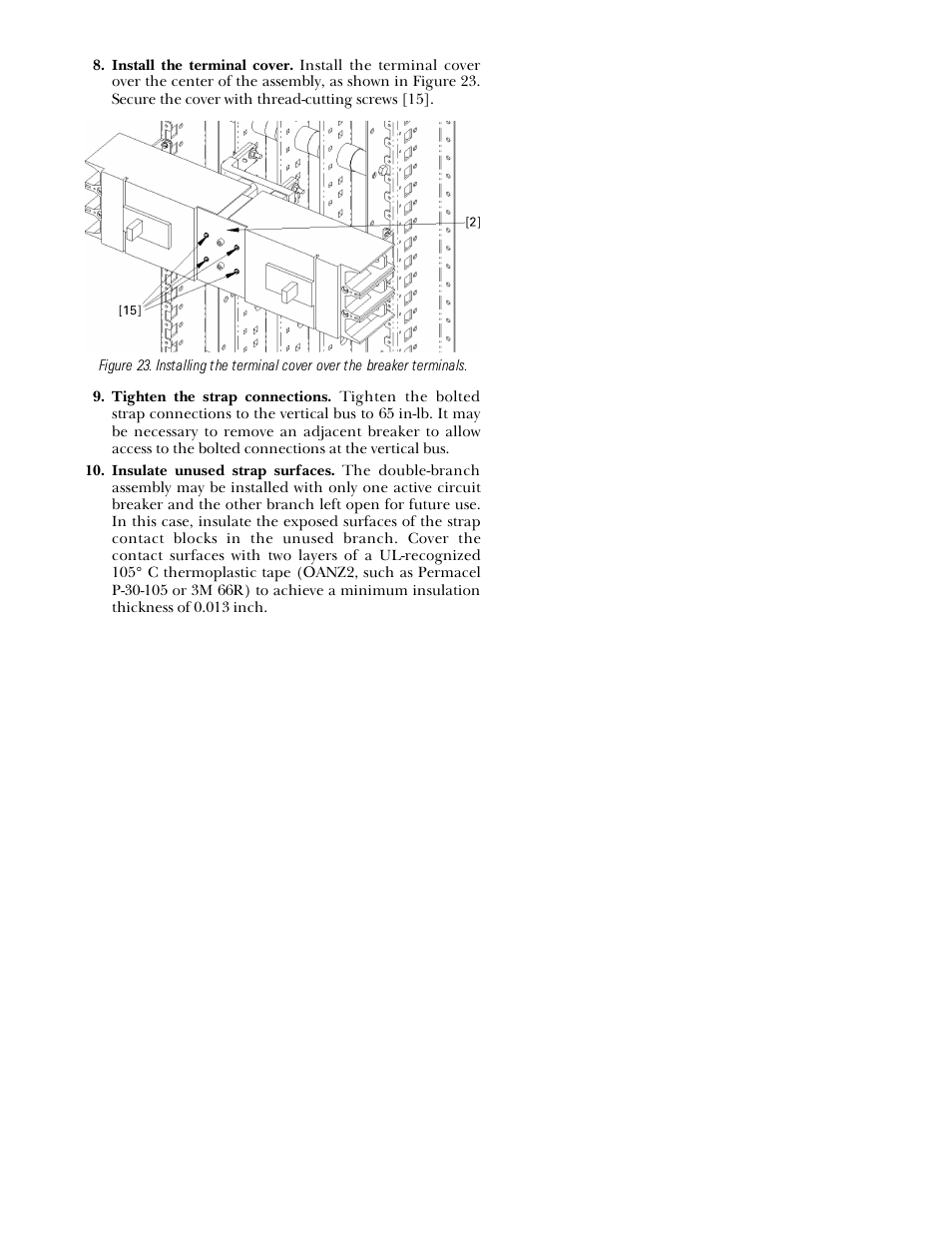 GE Industrial Solutions Spectra Series Power Panelboards AMCB4GB and AMCB6GB User Manual | Page 5 / 6