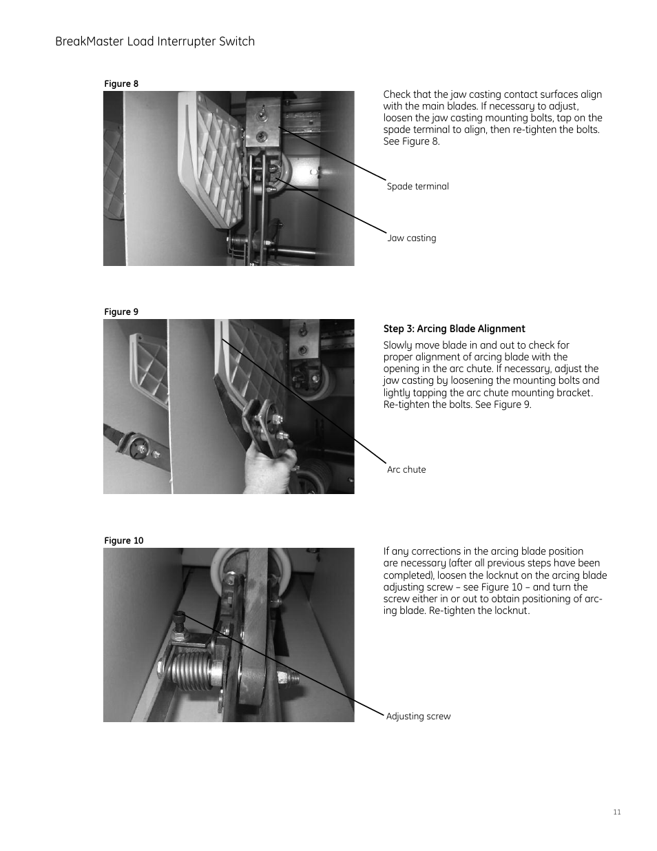 Breakmaster load interrupter switch | GE Industrial Solutions BreakMaster Load Interrupter Switch User Manual | Page 12 / 29