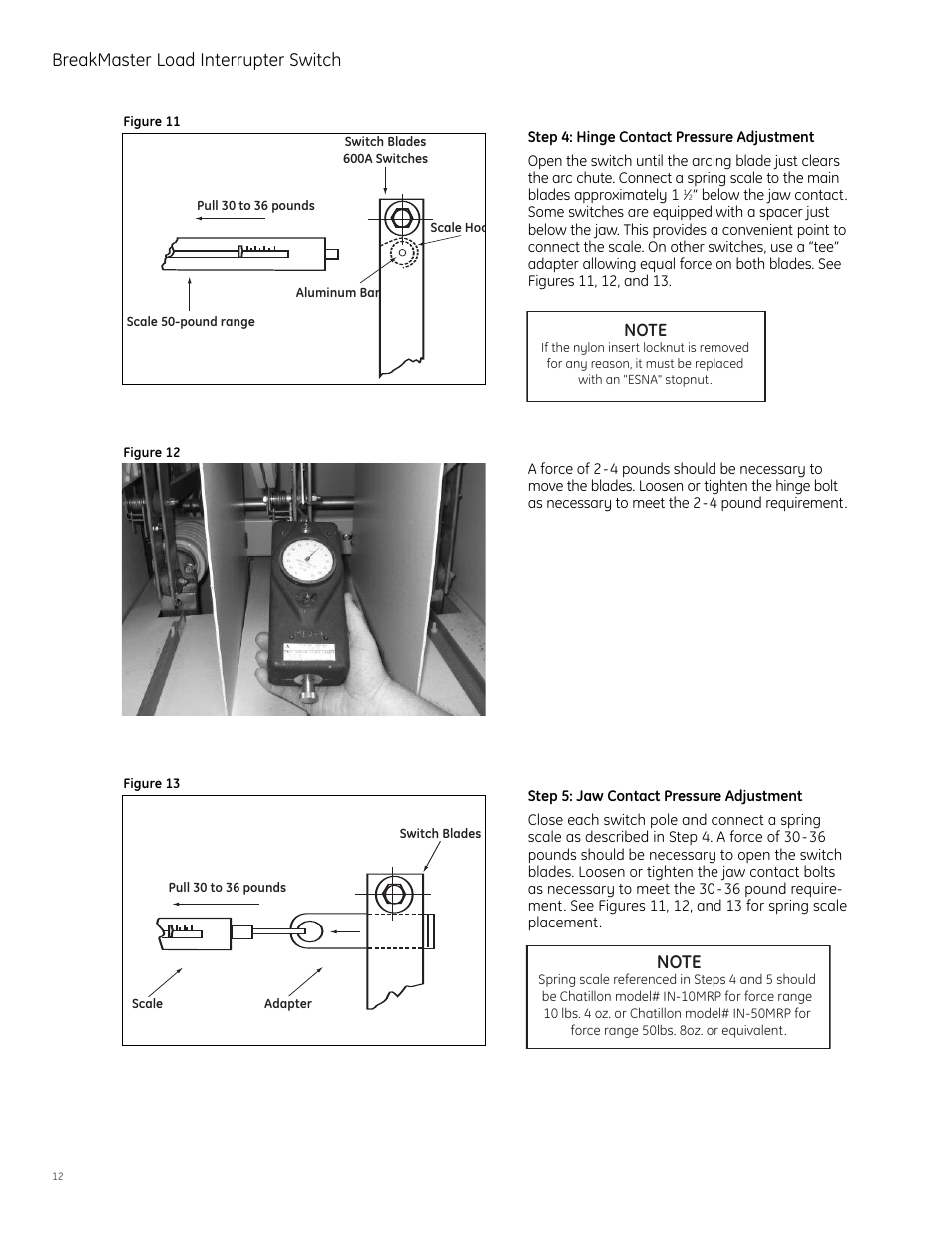 Breakmaster load interrupter switch | GE Industrial Solutions BreakMaster Load Interrupter Switch User Manual | Page 13 / 29