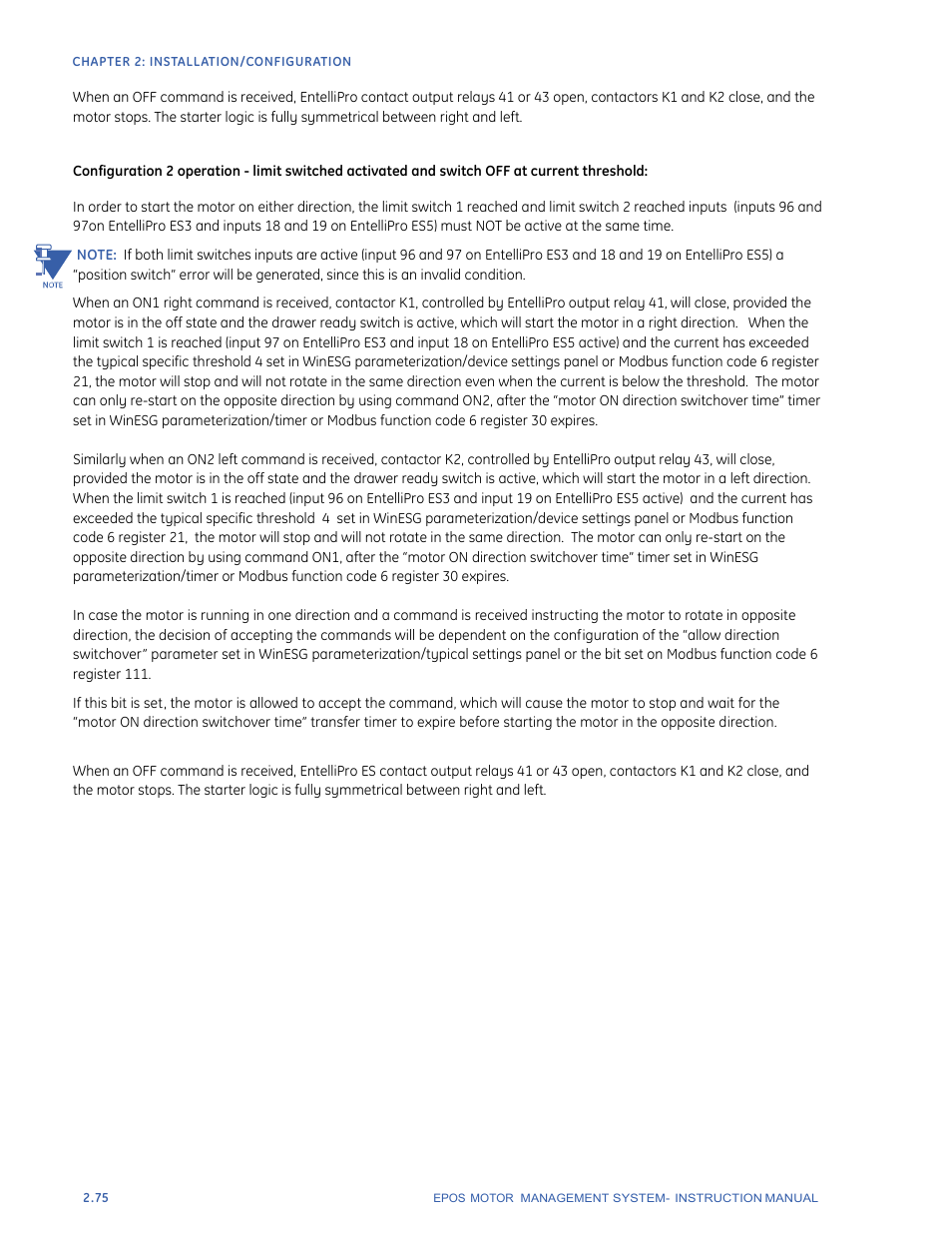 GE Industrial Solutions EntelliPro ES User Manual | Page 100 / 259