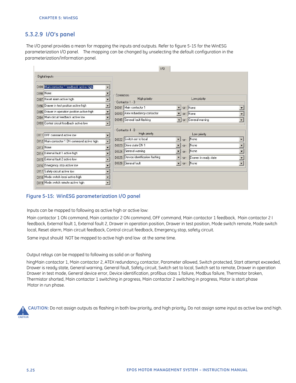9 i/o’s panel | GE Industrial Solutions EntelliPro ES User Manual | Page 221 / 259
