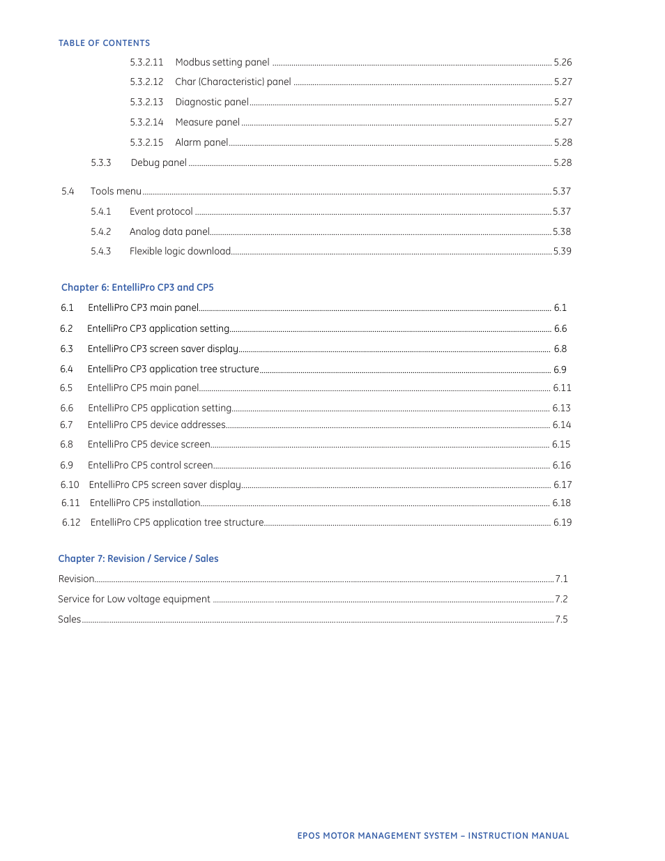 GE Industrial Solutions EntelliPro ES User Manual | Page 7 / 259