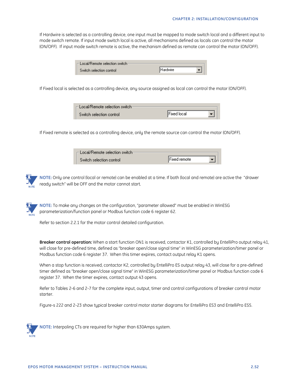 GE Industrial Solutions EntelliPro ES User Manual | Page 77 / 259