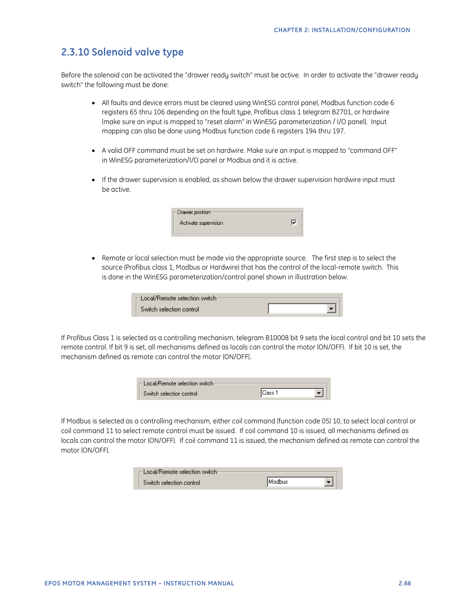 10 solenoid valve type | GE Industrial Solutions EntelliPro ES User Manual | Page 91 / 259