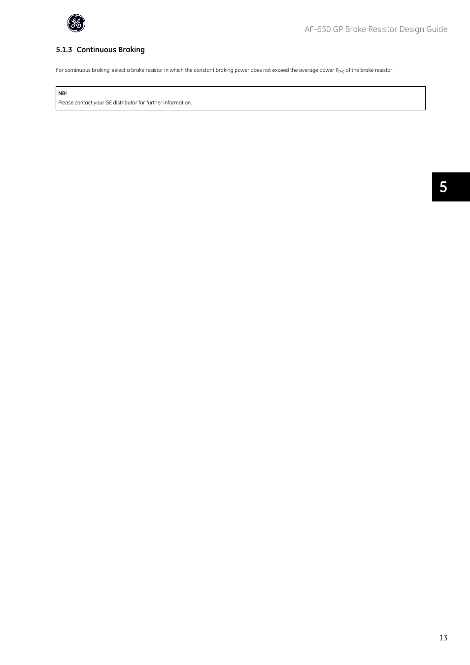 GE Industrial Solutions AF-650 GP General Purpose Drive User Manual | Page 14 / 30