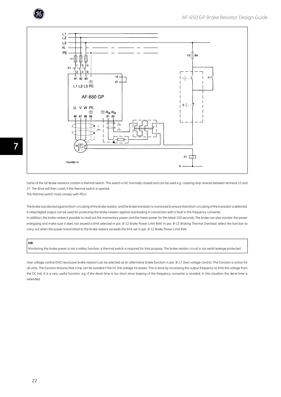 GE Industrial Solutions AF-650 GP General Purpose Drive User Manual | Page 23 / 30