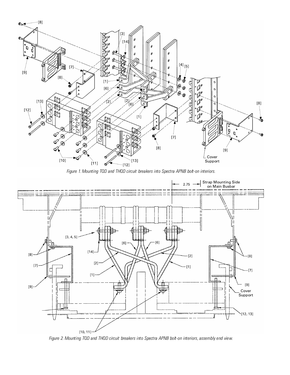 GE Industrial Solutions Spectra Series Power Panelboards AMCB4QD and AMCB6QD User Manual | Page 2 / 4